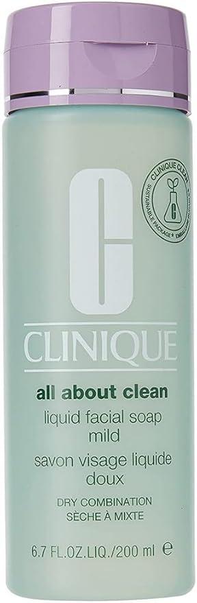 Liquid facial soap pelle da arida a normale