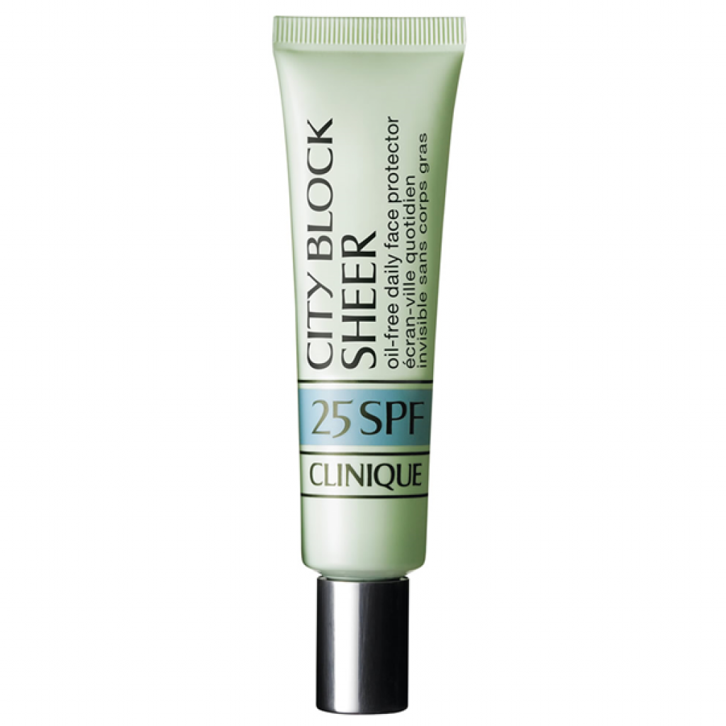 City block sheer spf 25 oil-free daily face protector