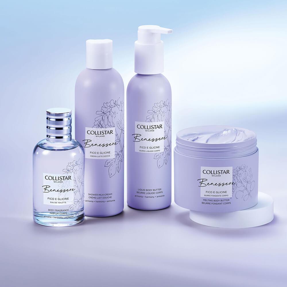 Benessere fico e glicine burro fondente corpo