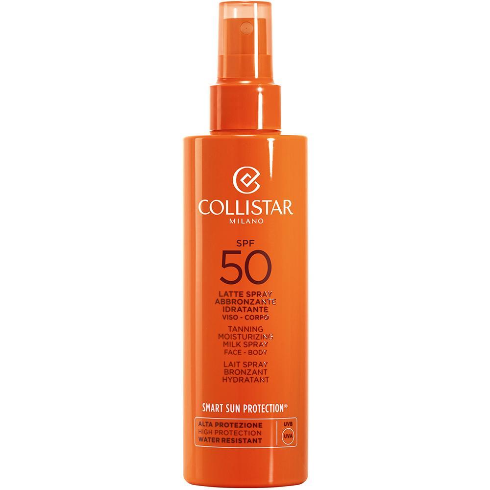 Latte spray abbronzante idratante viso corpo spf 50