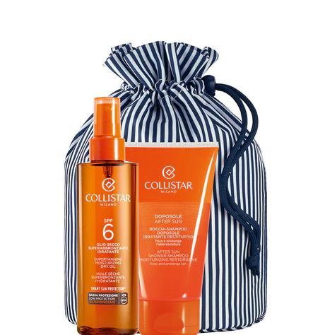 Olio secco superabbronzante spf 6 cofanetto