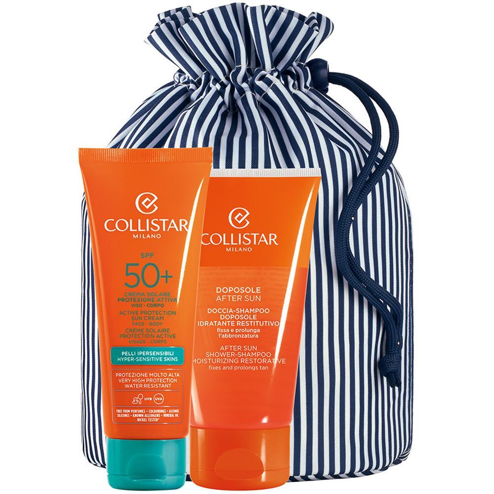 Crema solare protezione attiva pelli ipersensibili spf50+ cofanetto