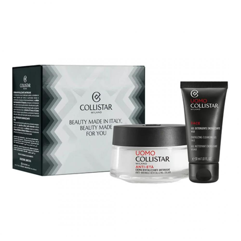 Linea uomo cofanetto crema antirughe rivitalizzante