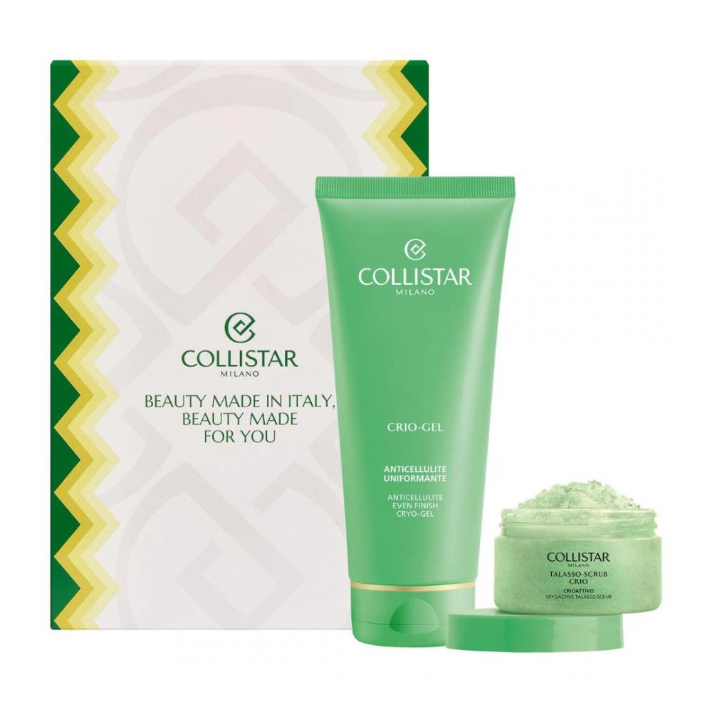 Cofanetto crio gel anticellulite uniformante e talasso scrub crio
