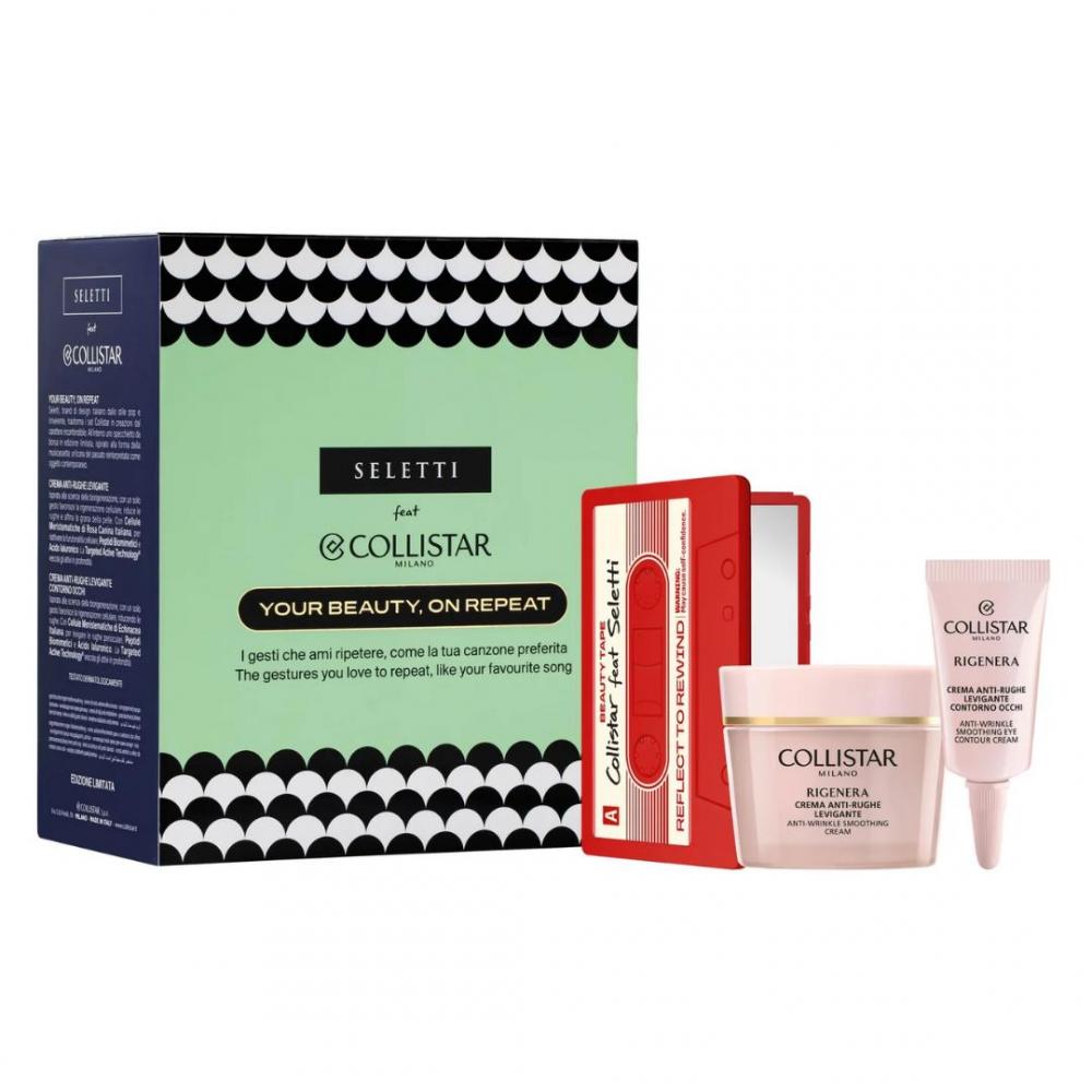 Cofanetto rigenera crema anti-rughe levigante + gift saletti