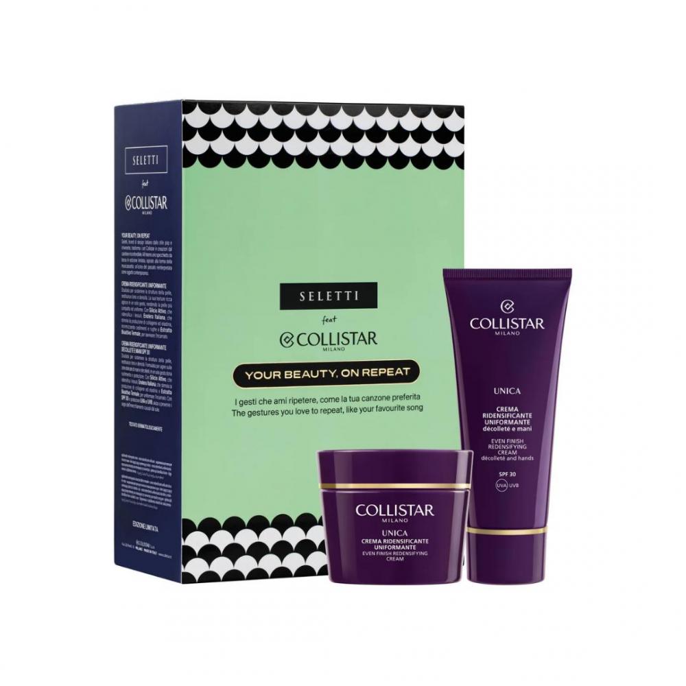 Cofanetto unica crema ridensificante uniformante