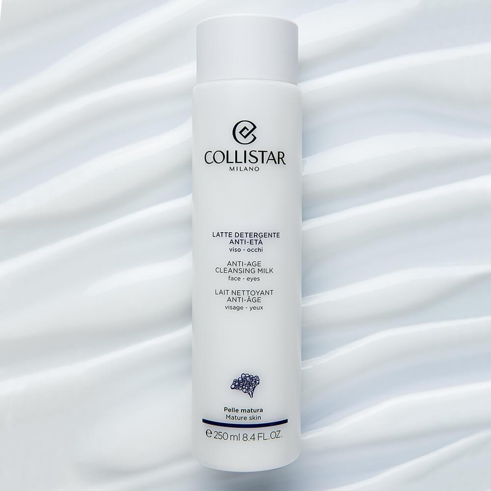 Latte detergente anti-età viso-occhi
