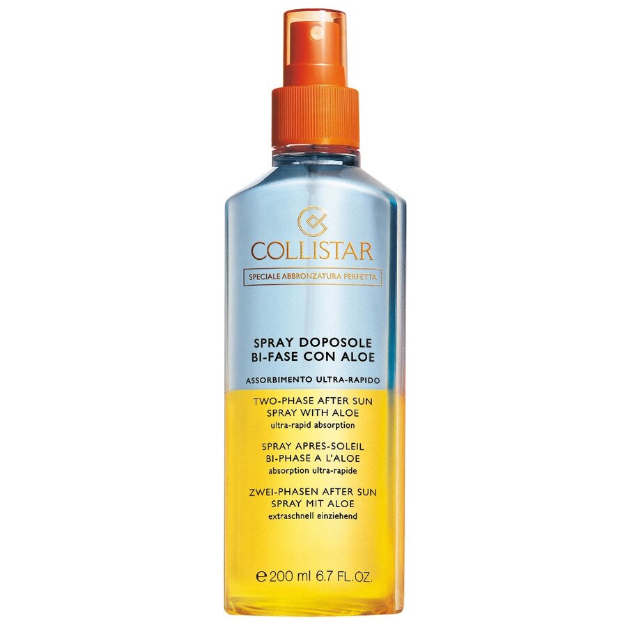 Speciale abbronzatura perfetta spray dopo sole bi fase con aloe