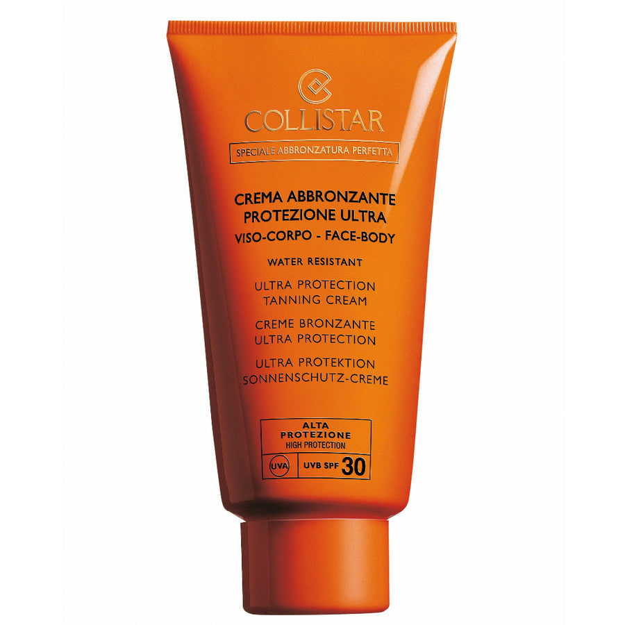Speciale abbronzatura perfetta crema abbronzante protezione ultra viso e corpo spf 30
