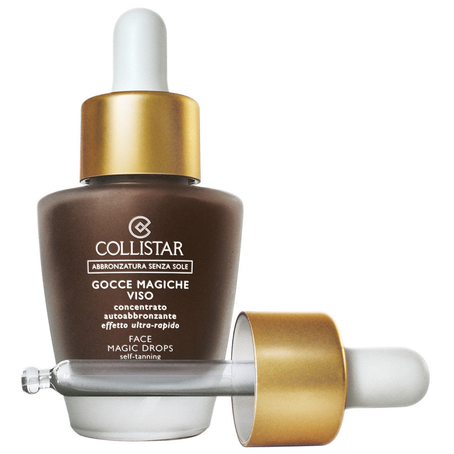 Linea abbronzatura senza sole gocce magiche viso