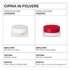 Cipria in polvere levigante