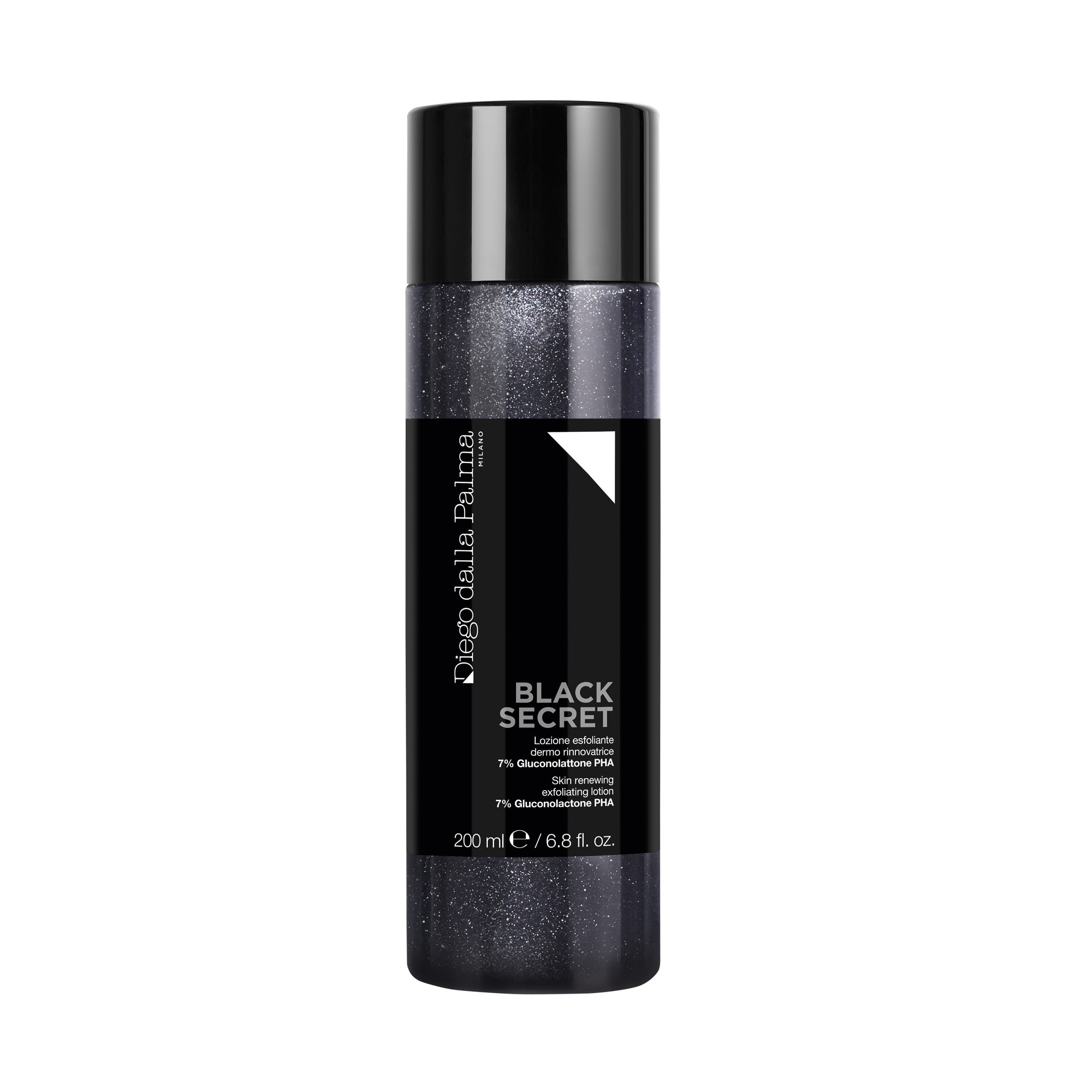 Black secret lozione esfoliante dermo rinnovatrice