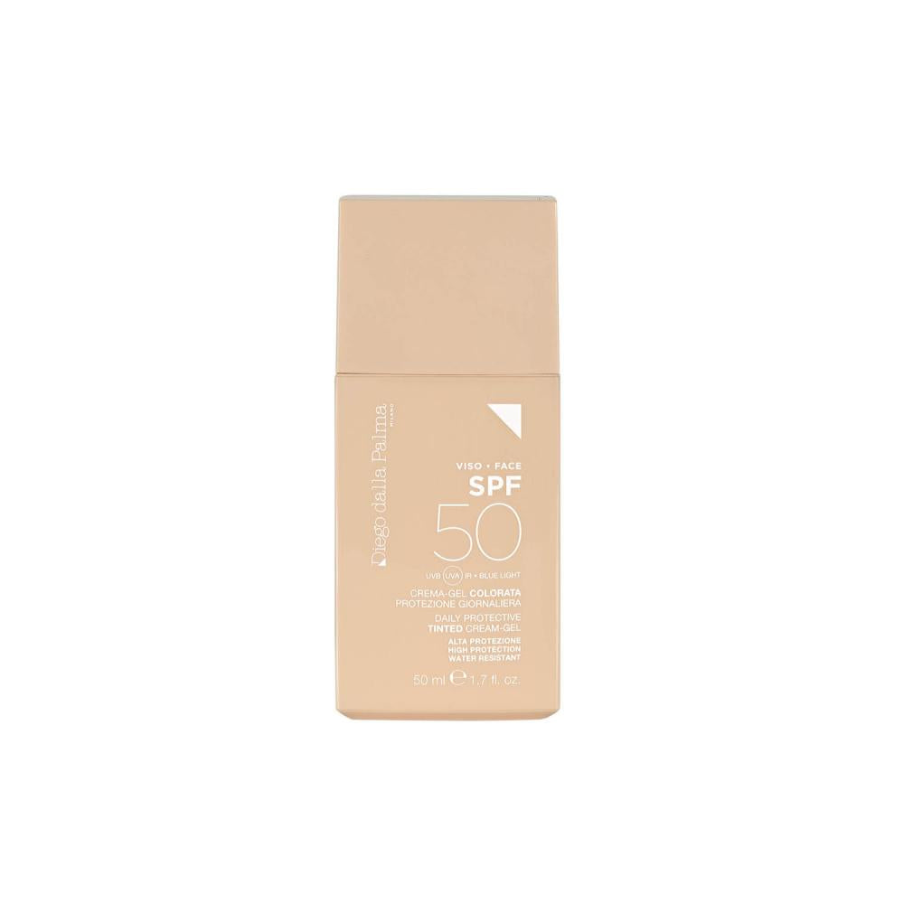 Crema-gel colorata protezione giornaliera alta protezione spf50