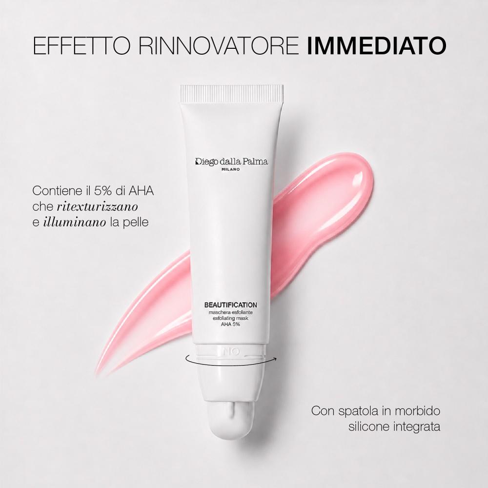 Beautification maschera esfoliante aha 5%