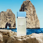 Light blue eau de toilette