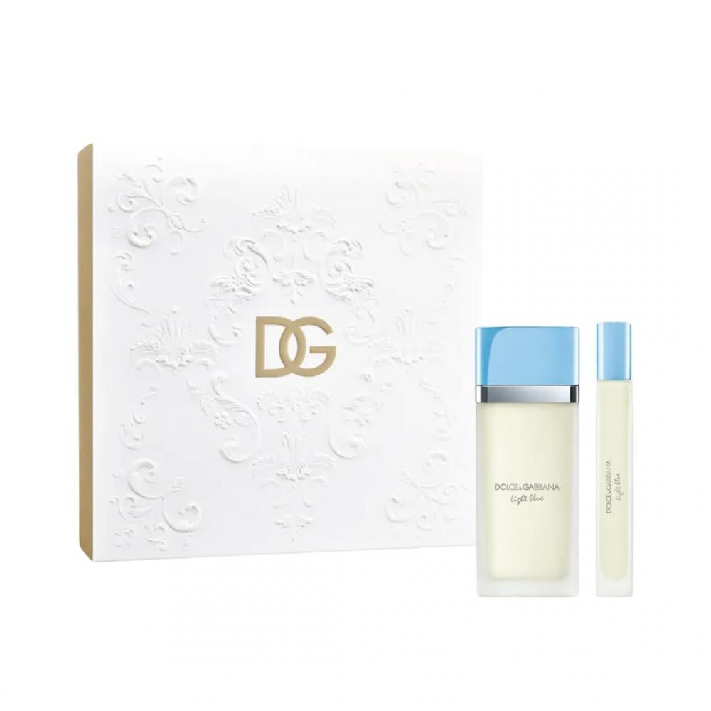 Cofanetto light blue eau de toilette 100ml + eau de toilette travel spray 10ml