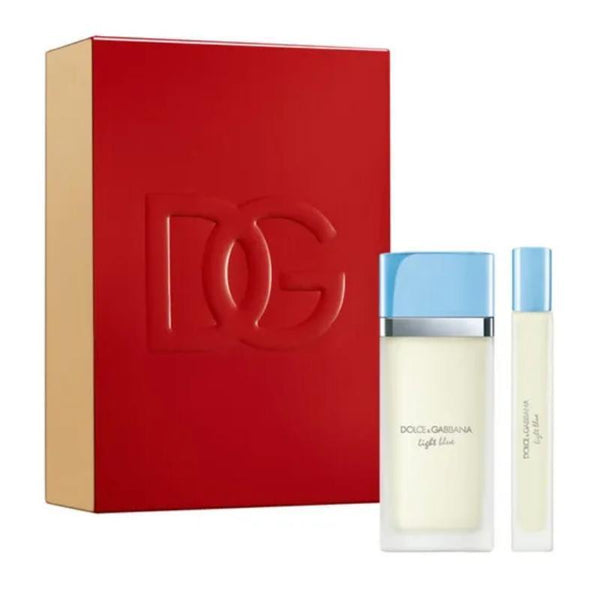 Light blue eau de toilette cofanetto