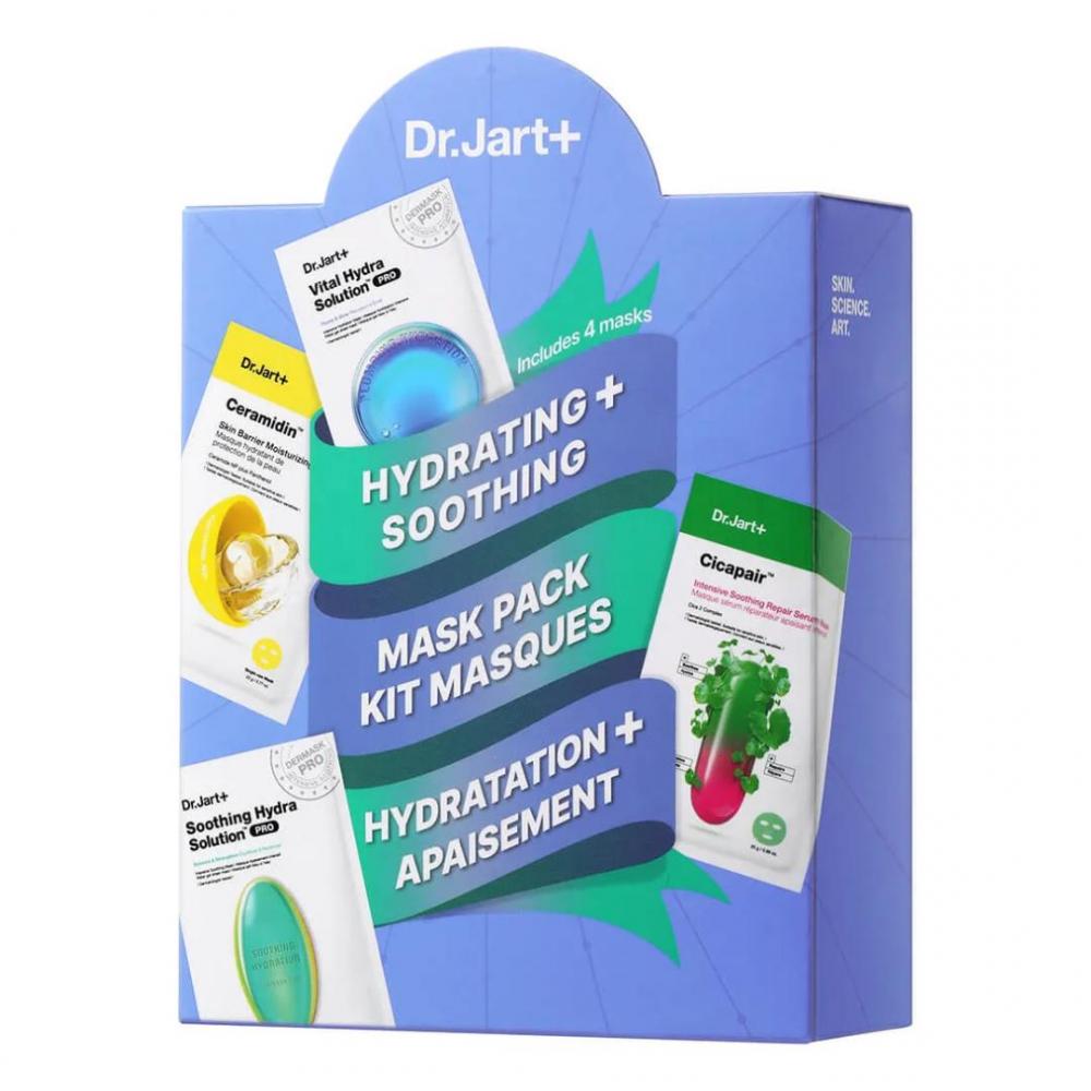 Hydrating and soothing maske set