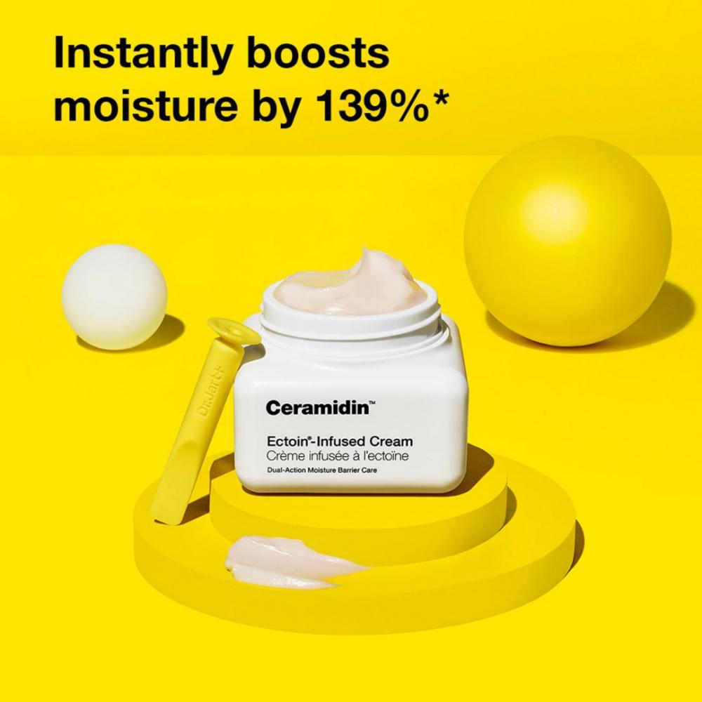 Ceramidin™ ectoin®-infused cream