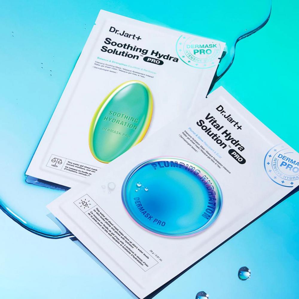 Dermask™ vital hydra solution pro - maschera viso idratante in tessuto