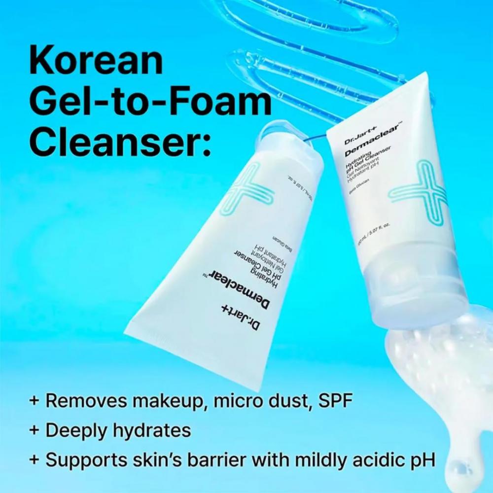 Dermaclear hydrating ph gel cleanser