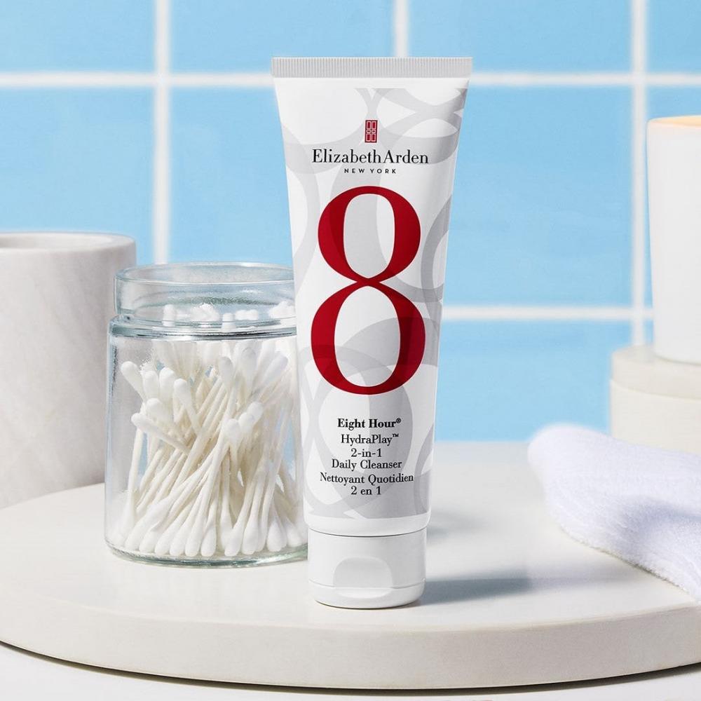 Elizabeth arden eight hour hydraplay 2-in-1 daily cleanser 125 ml