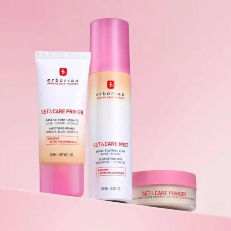 Set & care powder