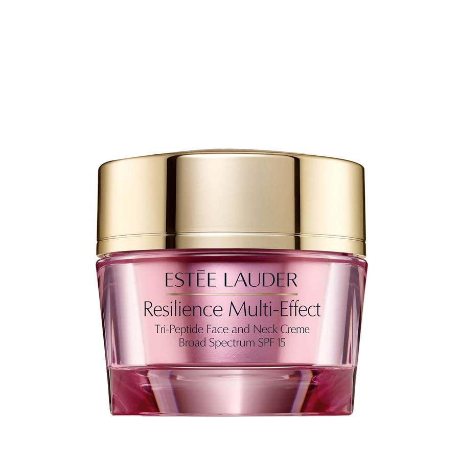 Resilience multi-effect tri-peptide face and neck creme spf15 pelli aride