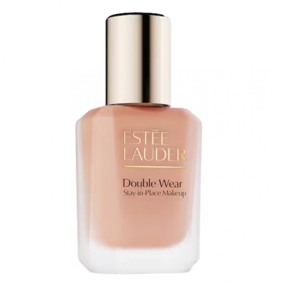 Double wear stay-in-place longwear matte foundation