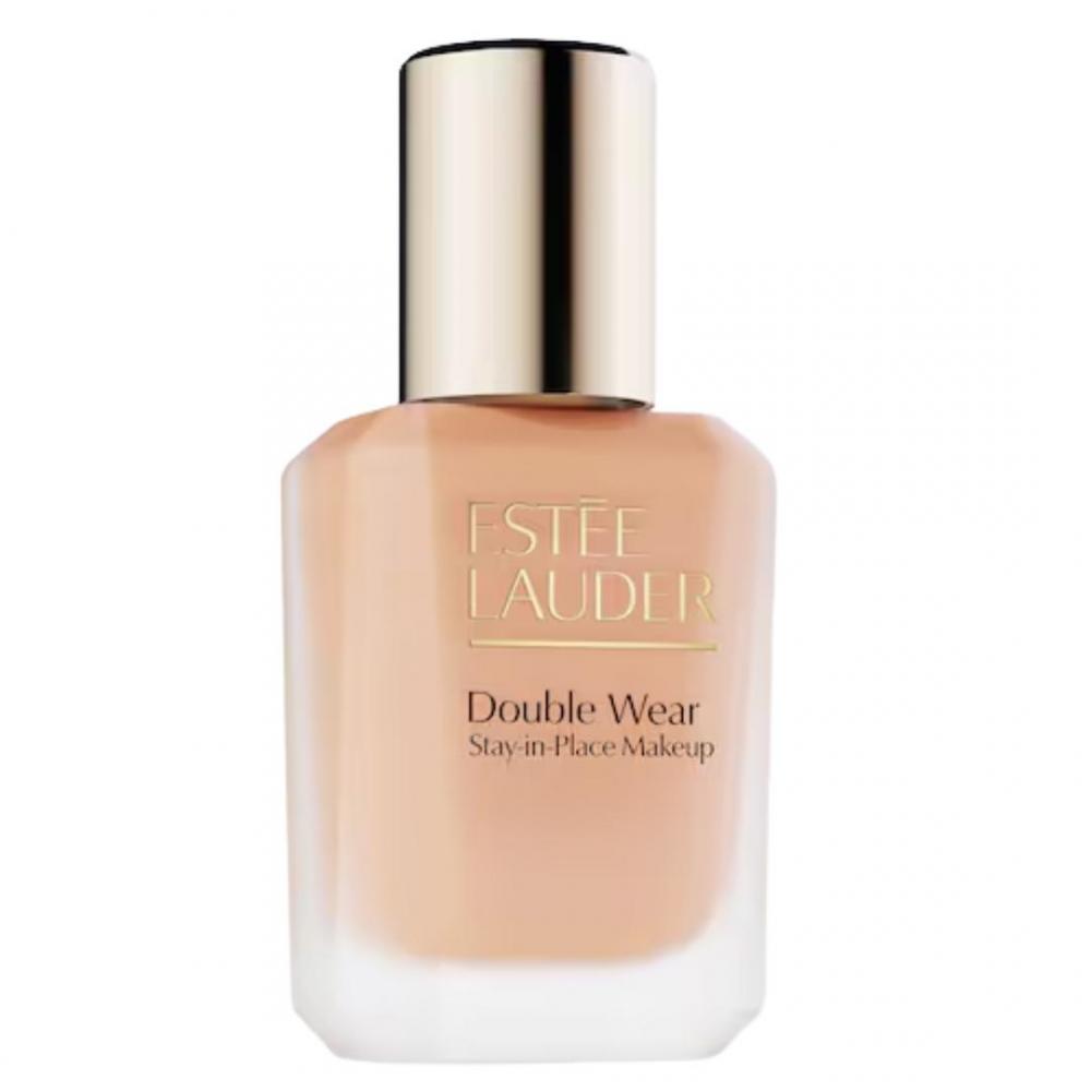 Double wear stay-in-place longwear matte foundation
