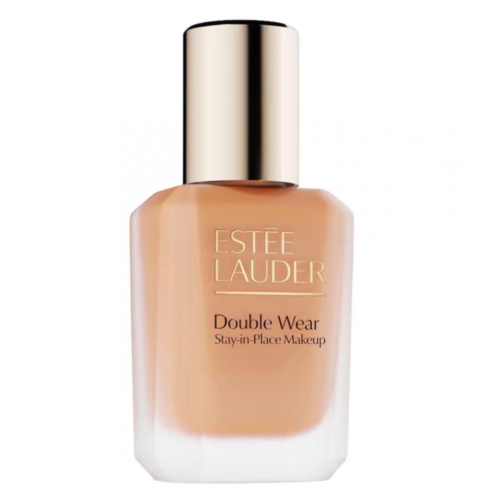 Double wear stay-in-place longwear matte foundation