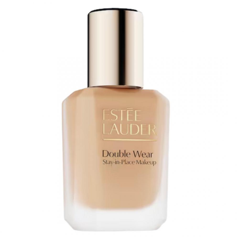 Double wear stay-in-place longwear matte foundation