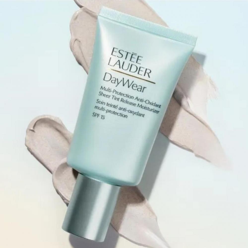 Daywear multi-protection anti-oxidant sheer tint release moisturiser spf 15