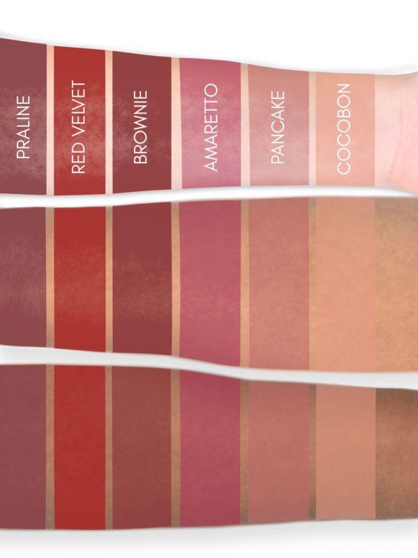 Lipstick con olio di cocco pancake