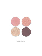 Juicy eyeshadows quad caffè mocha