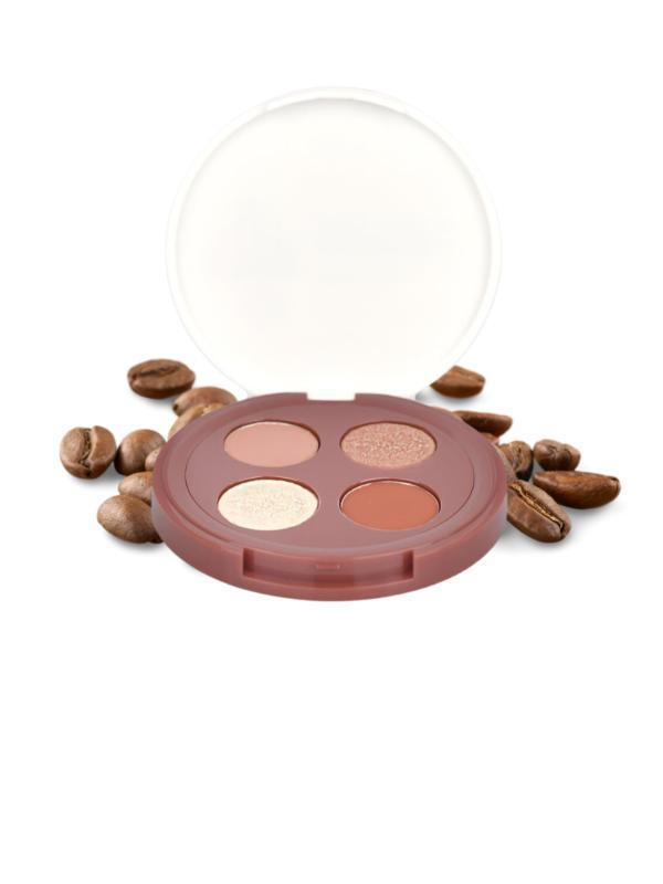 Quad ombretti con olio di caffè pumpkin spice latte