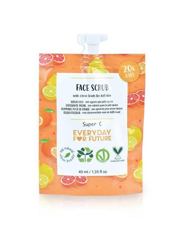 Scrub viso illuminante super c