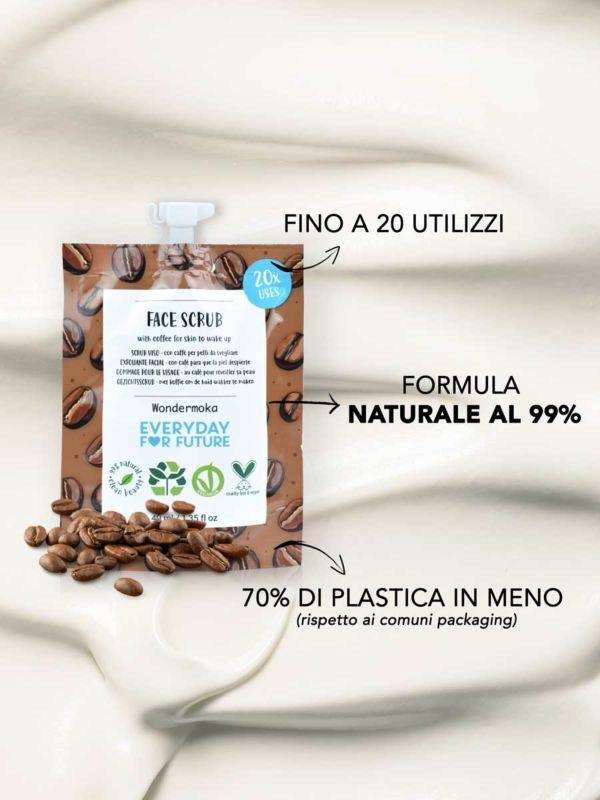 Scrub viso energizzante wondermoka