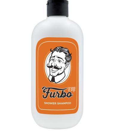 Orange shower shampoo