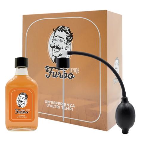 Vintage orange after shave cofanetto
