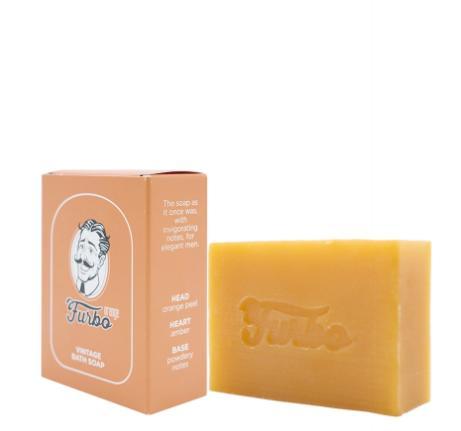 Vintage orange bath soap