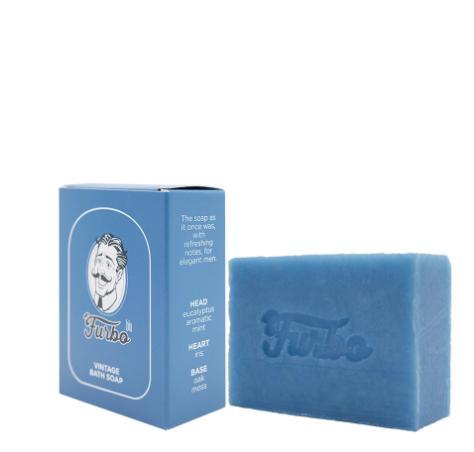 Vintage blu bath soap