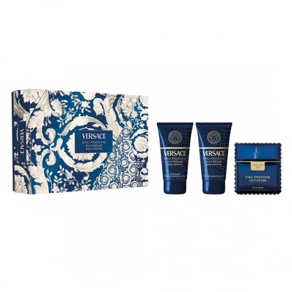 Versace cofanetto homme eau fràche extrme eau de parfum 50ml + bath + after shave