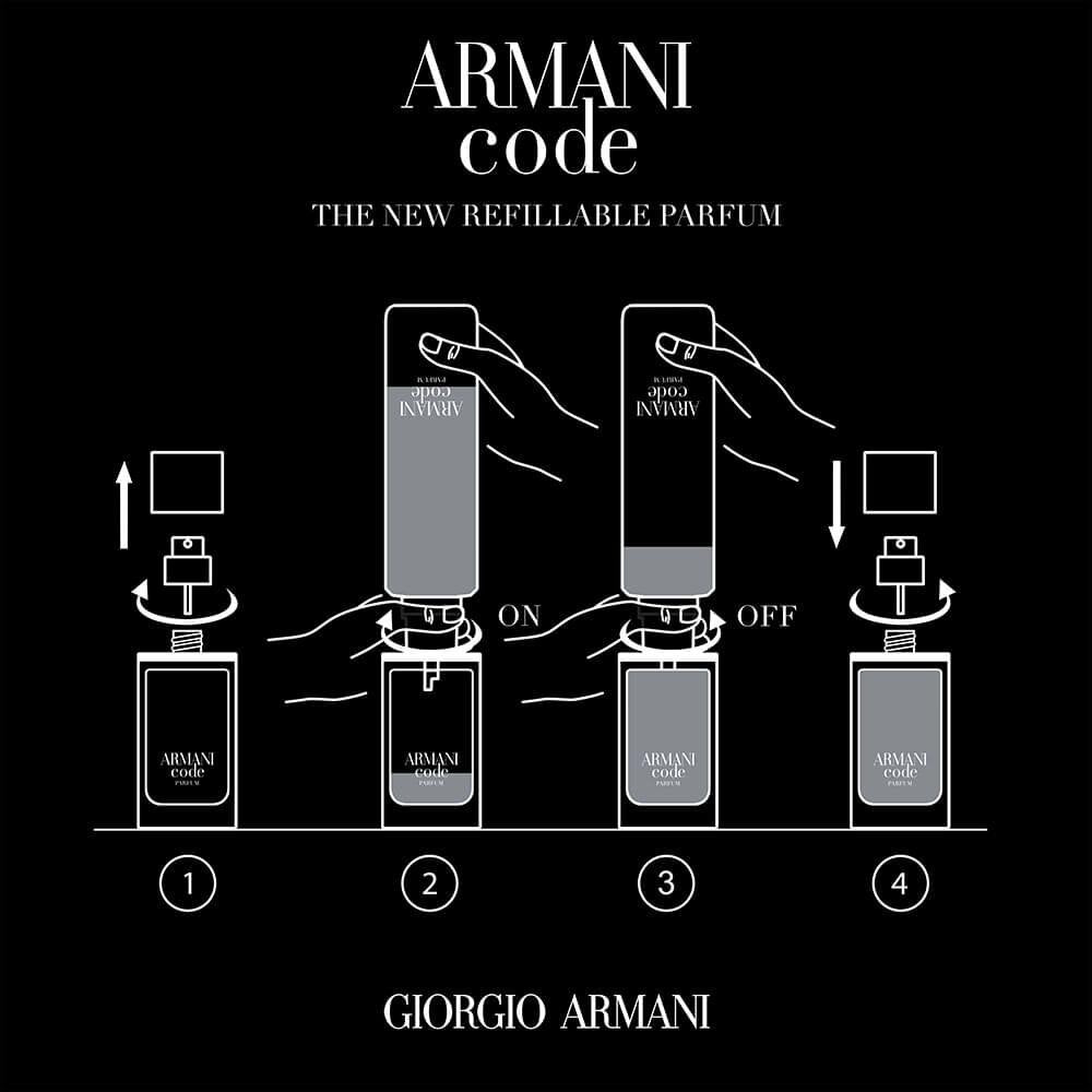 Armani code parfum ricarica