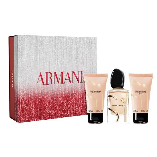 Sì eau de parfum - set 50ml + body lotion 50ml + shower gel 50ml