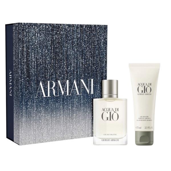 Acqua di giò eau de toilette - set 50ml + shower gel 75ml