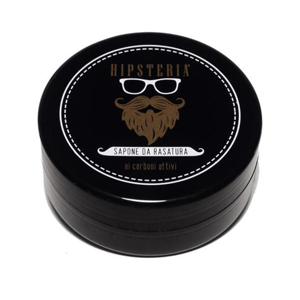Sapone da rasatura ai carboni attivi