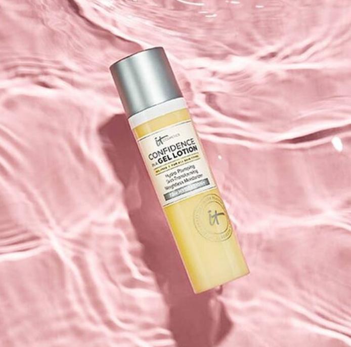 Confidence in a gel lotion soin hydratant