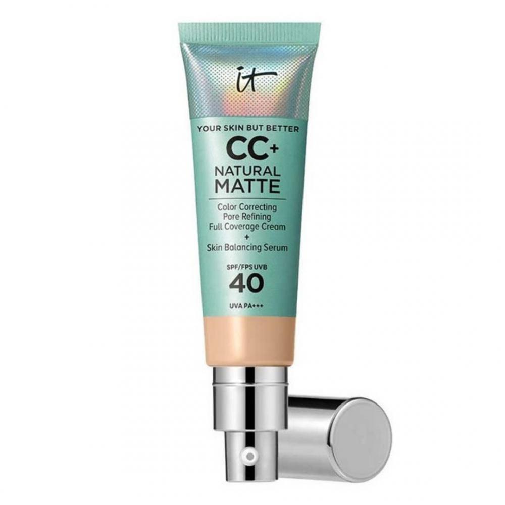Cc+ matte color correcting pore refining full coverage cream spf40