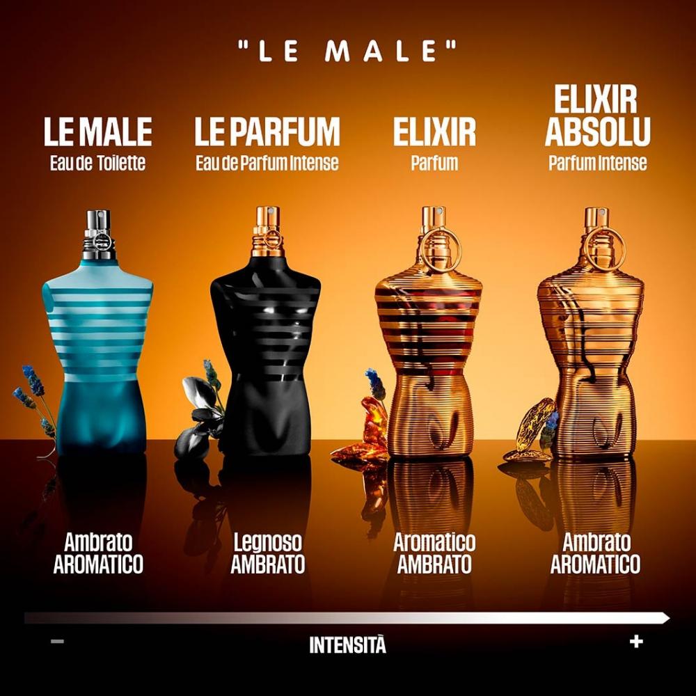 Le male elixir absolu parfum intense
